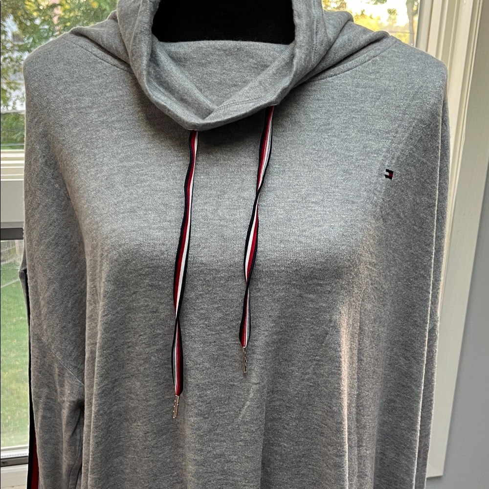 Tommy Hilfiger Gray Signature Soft Sweatshirt Dress XXL - Picture 3 of 7